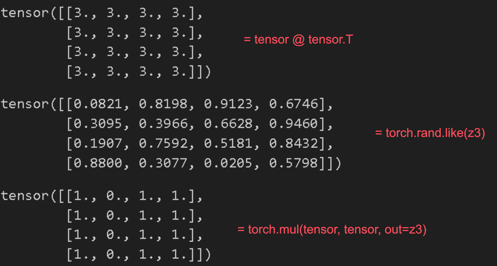 PyTorch Tutorial - 1.Tensor | 공부 연습장